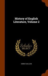 Couverture_History of English Literature, Volume 2
