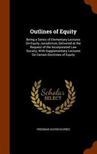 Front cover_Outlines of Equity