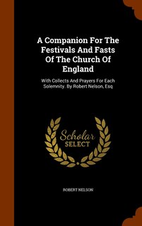 Front cover_A Companion For The Festivals And Fasts Of The Church Of England