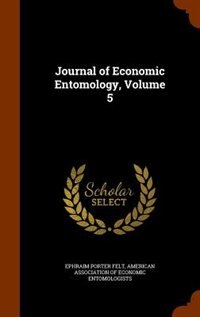 Couverture_Journal of Economic Entomology, Volume 5