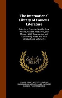 Front cover_The International Library of Famous Literature