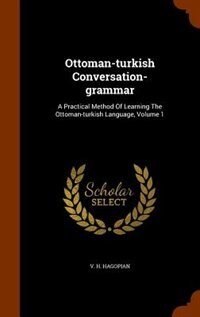 Couverture_Ottoman-turkish Conversation-grammar