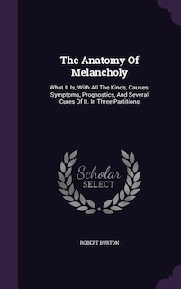 Front cover_The Anatomy Of Melancholy