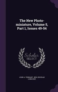 Front cover_The New Photo-miniature, Volume 5, Part 1, Issues 49-54