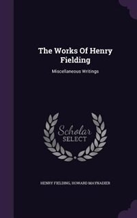Front cover_The Works Of Henry Fielding