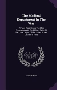 Couverture_The Medical Department In The War