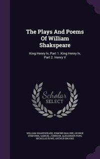 Front cover_The Plays And Poems Of William Shakspeare