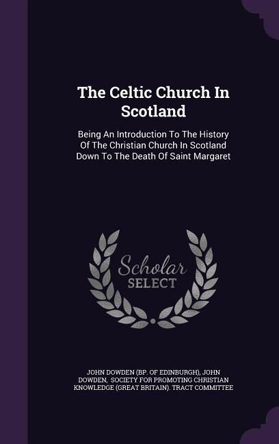 Front cover_The Celtic Church In Scotland