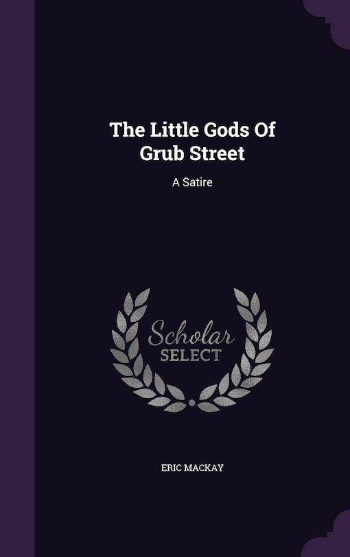 Couverture_The Little Gods Of Grub Street
