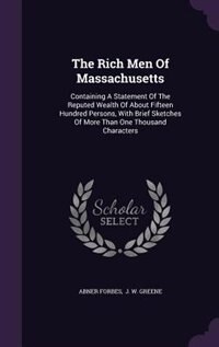 Couverture_The Rich Men Of Massachusetts