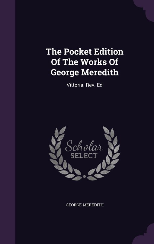 Front cover_The Pocket Edition Of The Works Of George Meredith