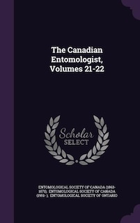 Couverture_The Canadian Entomologist, Volumes 21-22