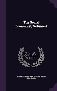 Front cover_The Social Economist, Volume 4