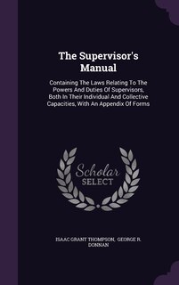 Couverture_The Supervisor's Manual