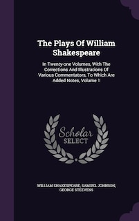 Couverture_The Plays Of William Shakespeare