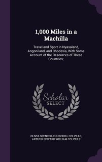 Front cover_1,000 Miles in a Machilla