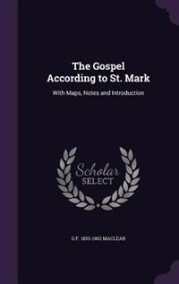 Front cover_The Gospel According to St. Mark
