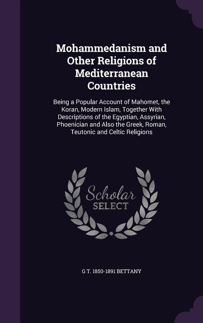 Front cover_Mohammedanism and Other Religions of Mediterranean Countries