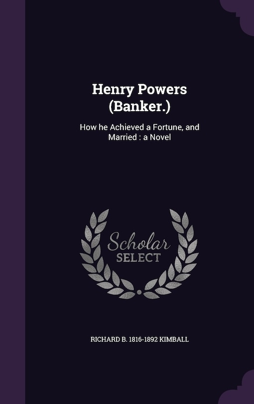 Couverture_Henry Powers (Banker.)