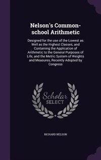 Front cover_Nelson's Common-school Arithmetic