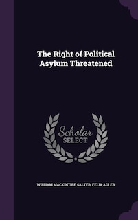 Front cover_The Right of Political Asylum Threatened