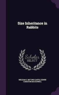 Front cover_Size Inheritance in Rabbits