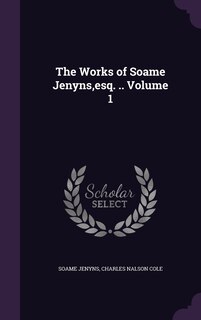 Front cover_The Works of Soame Jenyns, esq. .. Volume 1