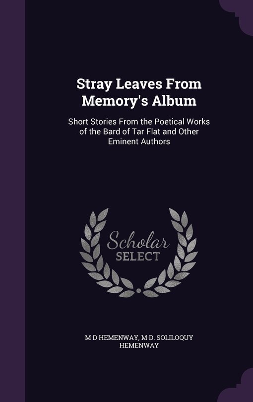 Front cover_Stray Leaves From Memory's Album