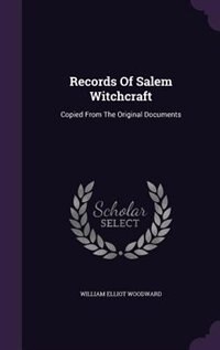 Front cover_Records Of Salem Witchcraft