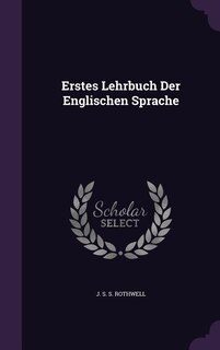 Front cover_Erstes Lehrbuch Der Englischen Sprache