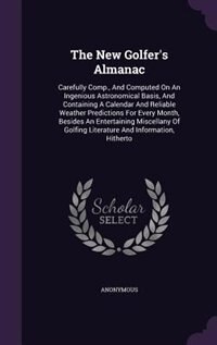 Couverture_The New Golfer's Almanac
