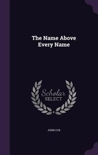 Couverture_The Name Above Every Name