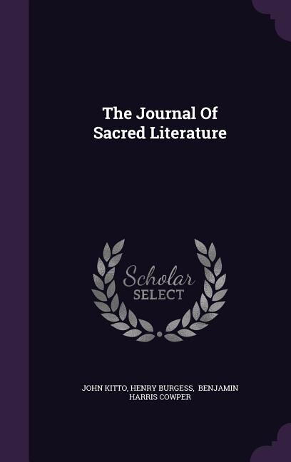Couverture_The Journal Of Sacred Literature