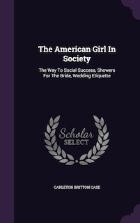 Front cover_The American Girl In Society