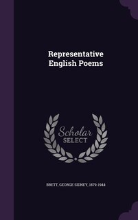 Couverture_Representative English Poems