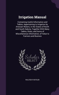 Couverture_Irrigation Manual