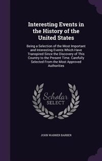 Front cover_Interesting Events in the History of the United States