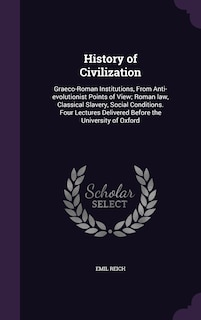 Couverture_History of Civilization