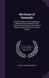 Couverture_His Grace of Osmonde