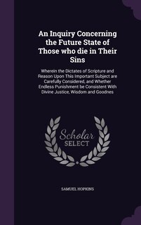 Couverture_An Inquiry Concerning the Future State of Those who die in Their Sins