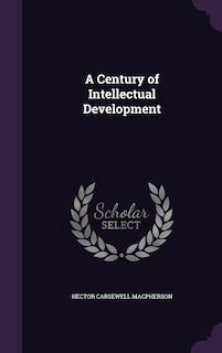 Couverture_A Century of Intellectual Development