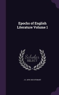 Epochs of English Literature Volume 1