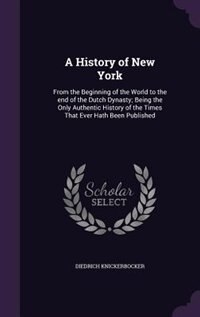 Couverture_A History of New York