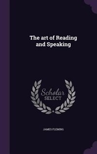 Couverture_The art of Reading and Speaking