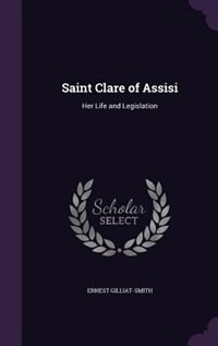 Couverture_Saint Clare of Assisi