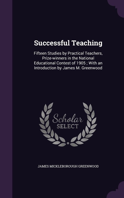 Front cover_Successful Teaching