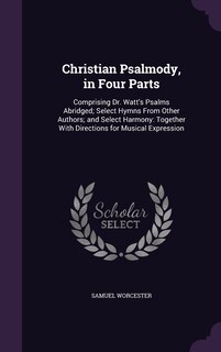 Couverture_Christian Psalmody, in Four Parts