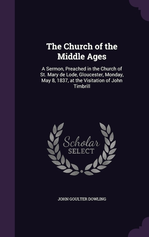 Front cover_The Church of the Middle Ages