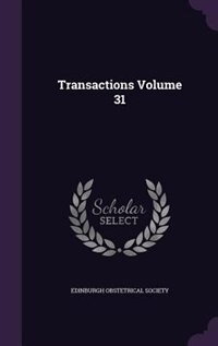 Transactions Volume 31