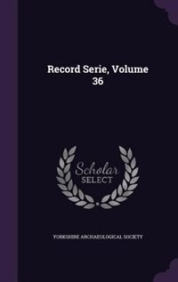 Front cover_Record Serie, Volume 36